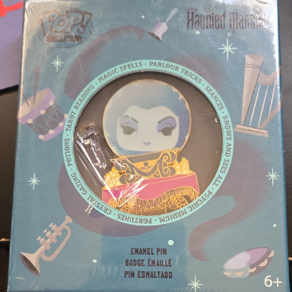 Disney Haunted Mansion Enamel Pin